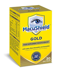 MacuShield Gold – 30 day pack, Eye Health Food Supplement containing Lutein, Zeaxanthin and Meso-zeaxanthin, and Zinc which Supports Normal Vision