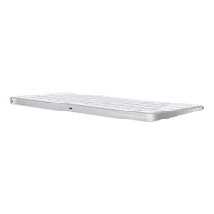 Apple Magic Keyboard with Touch ID: Bluetooth, rechargeable. Works with Mac computers silicon; British English, white keys