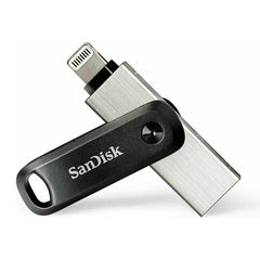 SanDisk 128GB iXpand Flash Drive Go with Lightning and USB 3.0 connectors, for iPhone/iPad, PC and Mac