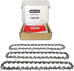 Oregon Chainsaw Chain for 16-Inch (40 cm) Bar -56 Drive Links – low-kickback chain fits Einhell, McCulloch, Black & Decker and more (91P056X3) (Pack of 3)