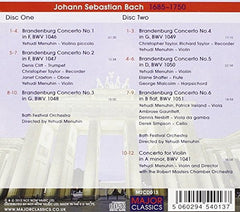 Bach: Brandenburg Concertos [Double CD]