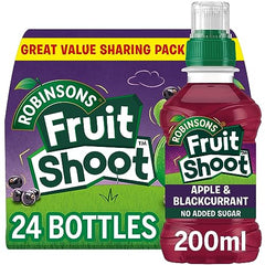 Robinsons Fruit Shoot Apple & Blackcurrant 24 x 200ml PET Bottles