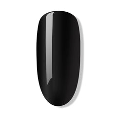 Bluesky Gel Nail Polish, Blackpool 80518, Black, Long Lasting, Chip Resistant, 10 Ml (Requires Drying Under UV LED Lamp)