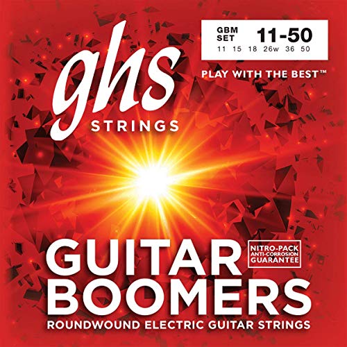 GHS GBM Boomers Electric Guitar String Set - Medium 11-50