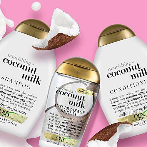 Ogx Coconut Milk and Oil Hair Serum for Dry Hair, 100 ml