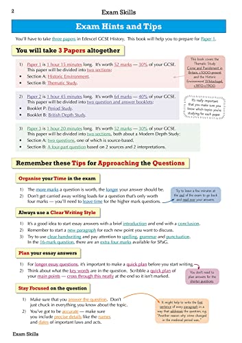 GCSE History Edexcel Topic Guide - Crime and Punishment in Britain, c1000-Present: for the 2024 and 2025 exams (CGP Edexcel GCSE History)