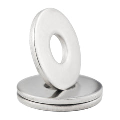 M10 Washers, M10 x 30mm Penny Washers, (Pack of 20) A2 304 Stainless Steel Washers, Flat Repair Washer, Large Metal Washers, Plain Round Chrome Washers for Screws & Bolts