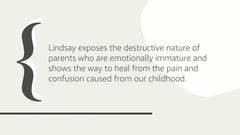 Adult Children of Emotionally Immature Parents: How to Heal from Distant, Rejecting: How to Heal from Distant, Rejecting, or Self-Involved Parents