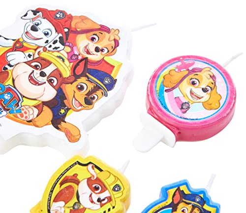(PKT) Child Paw Patrol Candles 4 Pack