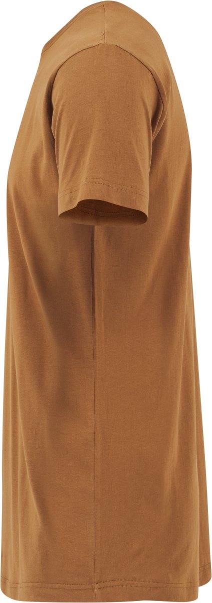 Urban Classics Men's Shaped Long Tee T-Shirt, Toffee, XS, 1