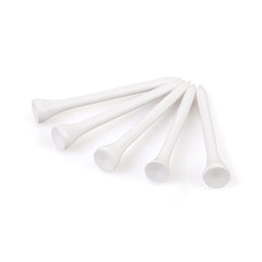 70mm 2 3/4 inches White Wooden Golf Tees Tee Biodegradable XL Pack of 100