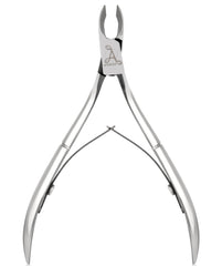 Armiz Cuticle Cutter Stainless Steel Professional Cuticle Nipper for Manicure and Pedicure - Cuticle Remover Tool (Silver) with 0.25-inch Sharp Blade to Trim Tough Cuticles, Dead Skin, and Hangnails