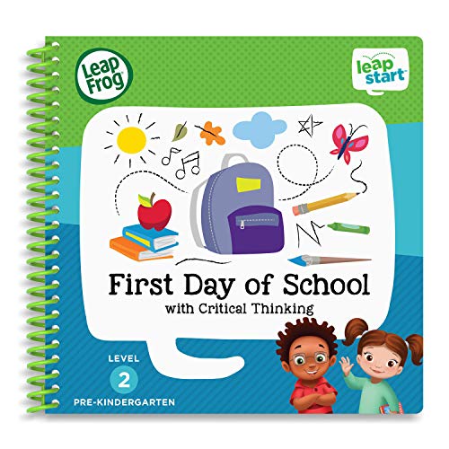 LeapFrog 21512 LeapStart Preschool First Day of School and Critical Thinking Activity Book