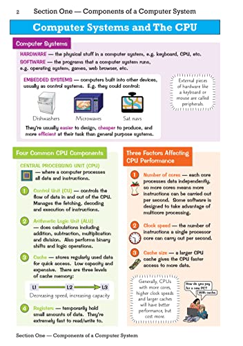 GCSE Computer Science OCR Knowledge Organiser: for the 2024 and 2025 exams (CGP OCR GCSE Computer Science)