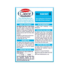 Bob Martin Clear Flea Treatment for Cats (3 Tablets) - Kills 100 Percent of Fleas within 24 Hours