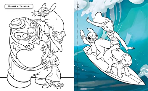 Disney Lilo & Stitch: 3 in 1 Colouring