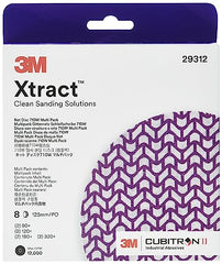 3M Xtract CubitronII Net Disc 710W, 29312, 2x80and, 2x120and, 2x180and, 2x320and, 125 mm x NH, Job Multi-pack