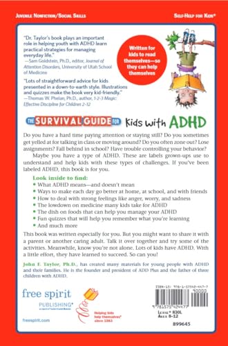 The Survival Guide for Kids with ADHD (Survival Guides for Kids)