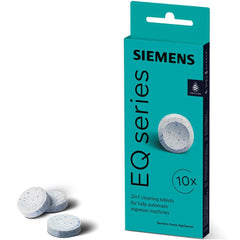 Siemens TZ80001B Cleaning Tablets EQ Bean to Cup Coffee Machines, White