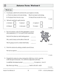 New KS3 Year 8 Spelling, Punctuation and Grammar 10-Minute Weekly Workouts (CGP KS3 10-Minute Tests)