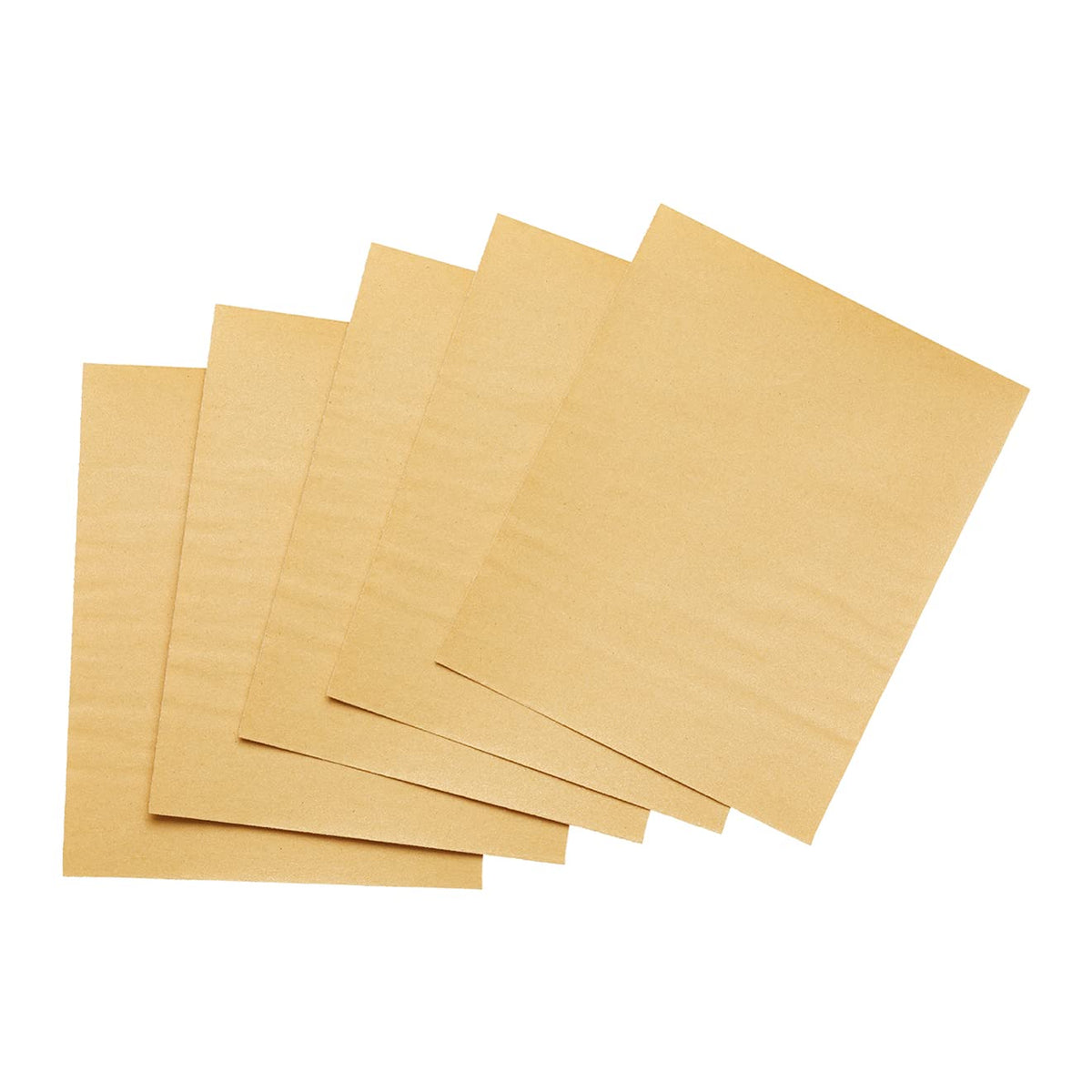 Fit For The Job 5 Large A4 Size Sheets Medium Grade Sandpaper for Sanding Wood, Furniture, Metal, Plaster For Home Improvement, Decorating & More, 11x9 inch (230x280mm) 11 inches x 9 inches