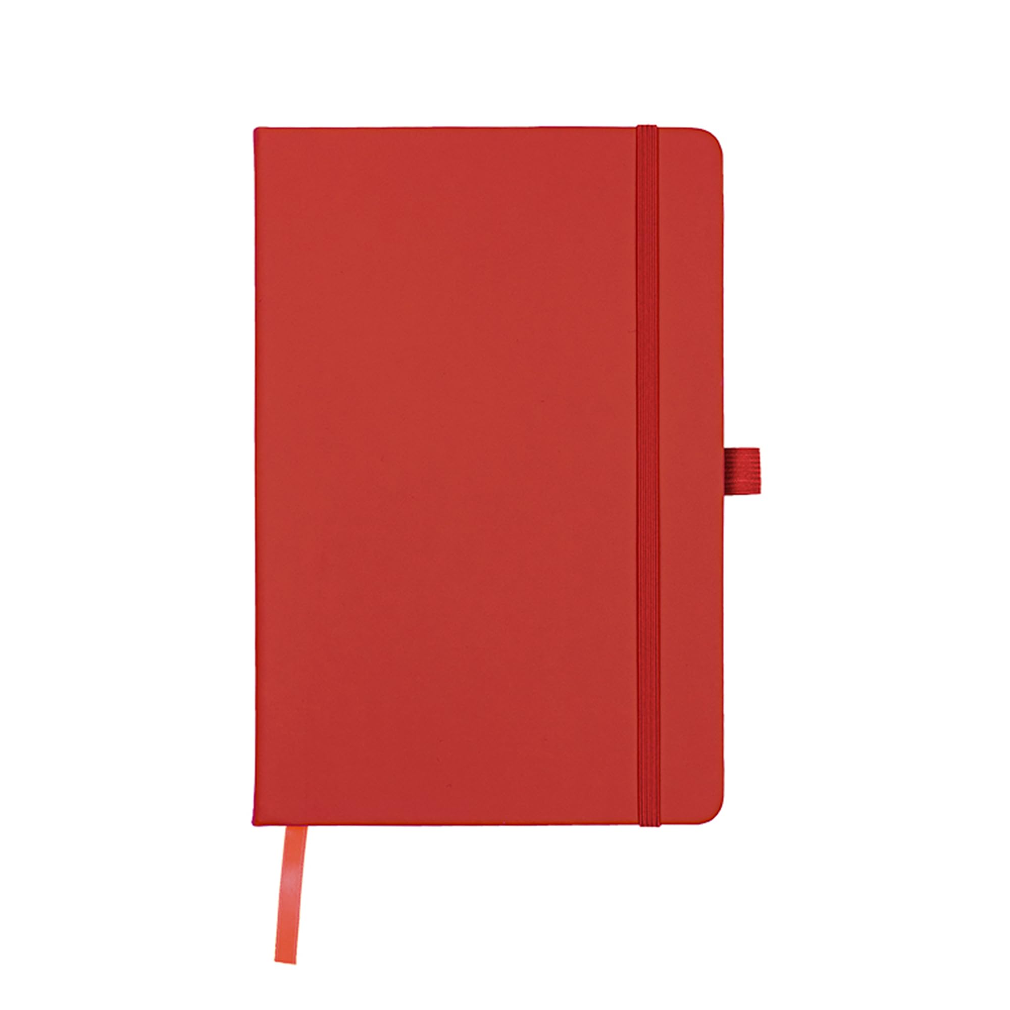 A5 Notebook Writing Pad New Lined Hardback Journal Notepad Notes Diary Pad (Red)