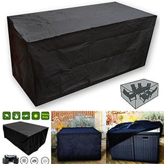 utewlin Outdoor Garden Furniture Covers Waterproof，200x160x70cm Tear Resistant Oxford Fabric Furniture Set Covers, Patio Set Cover, Garden Table Cover, Windproof, Anti-UV