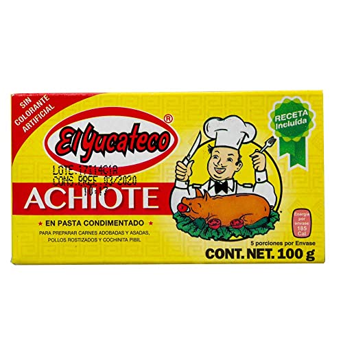 MexGrocer El Yucateco Achiote Paste (100g)