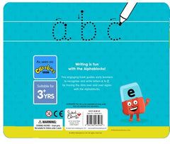 Alphablocks ABC: A Wipe-Clean Book and Pen - Learn to Write the Alphabet for Preschool Ages 3-6