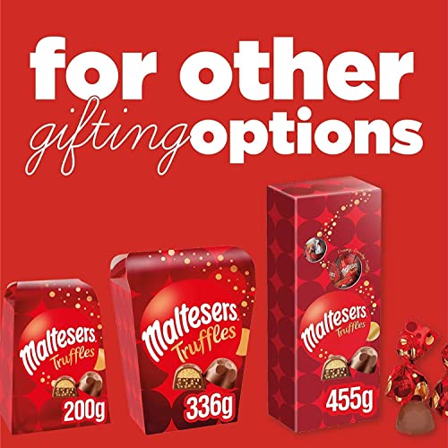 Maltesers Truffles Chocolate Box, Chocolate Gifts, Sharing Pack, 455g