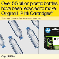 HP F6U66AE 302 Original Ink Cartridge, Black, Single Pack