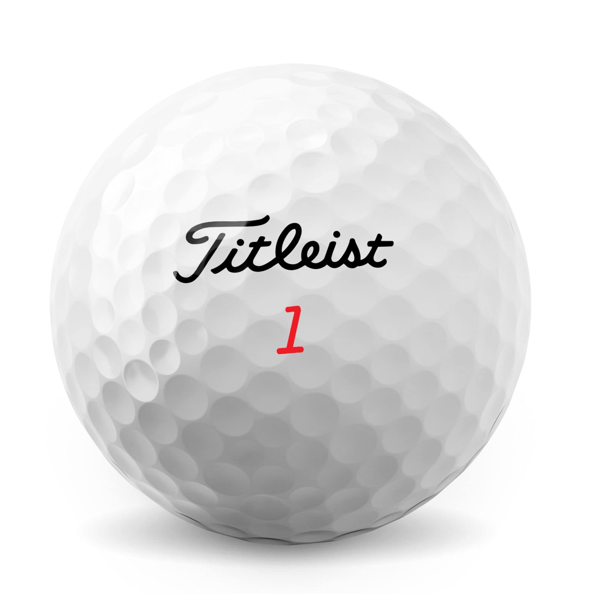 TITLEIST TruFeel Golf Balls Matte Red