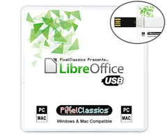 LibreOffice 2024 Home and Student 2021 Professional Plus Business Compatible with Microsoft Office Word Excel PowerPoint Adobe PDF Software USB for Windows 11 10 8 7 Vista XP 32 64-Bit PC & Mac OS X