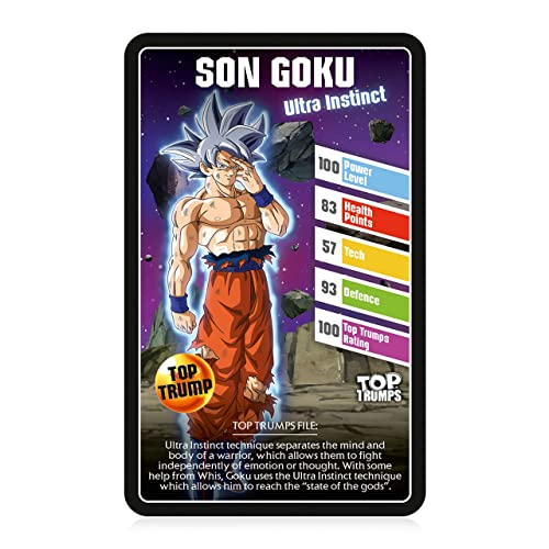 Top Trumps Dragon Ball Super Card Game