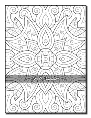 Color by Number Patterns: An Adult Coloring Book with Fun, Easy, and Relaxing Coloring Pages (Color by Number Coloring Books)