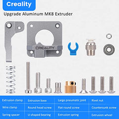 Creality Upgrade Aluminum Parts MK8 Extruder Alloy Block Bowden Extruder All Metal Feeder Drive 1.75mm Filament for Ender3/Pro, Ender5/Plus, CR-10S Pro, CR-10 V2