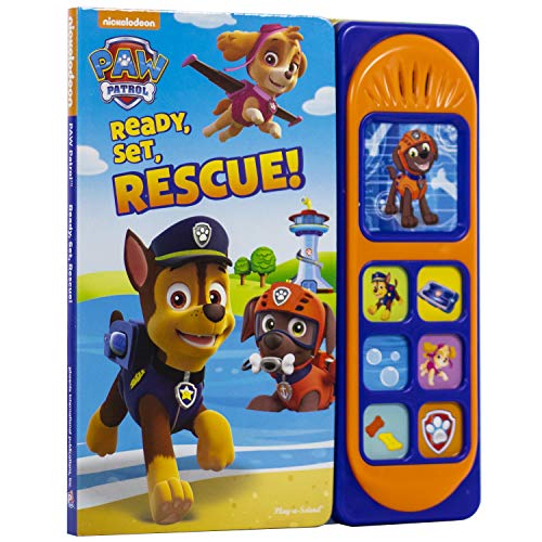 Nickelodeon Paw Patrol Chase, Skye, Marshall, and More! - Ready, Set, Rescue! Sound Board Book - PI Kids (Play-A-Sound)