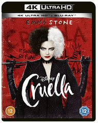 Disney's Cruella 4k Ultra-HD [Blu-ray] [2021] [Region Free]