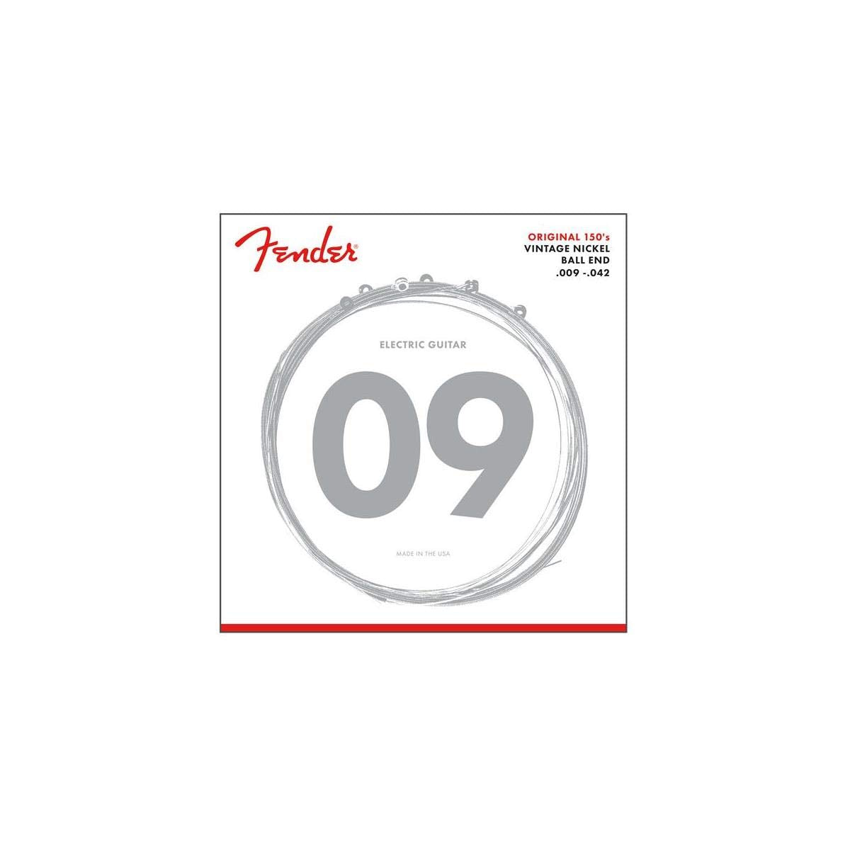 Fender 150 Nickel Wound Electric Guitar Strings Light 9-42