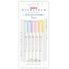 ZEBRA WKT7-5C-YC Mildliner Fluorescent Marker [Parallel Import Goods] (Softness, Mild Colour)