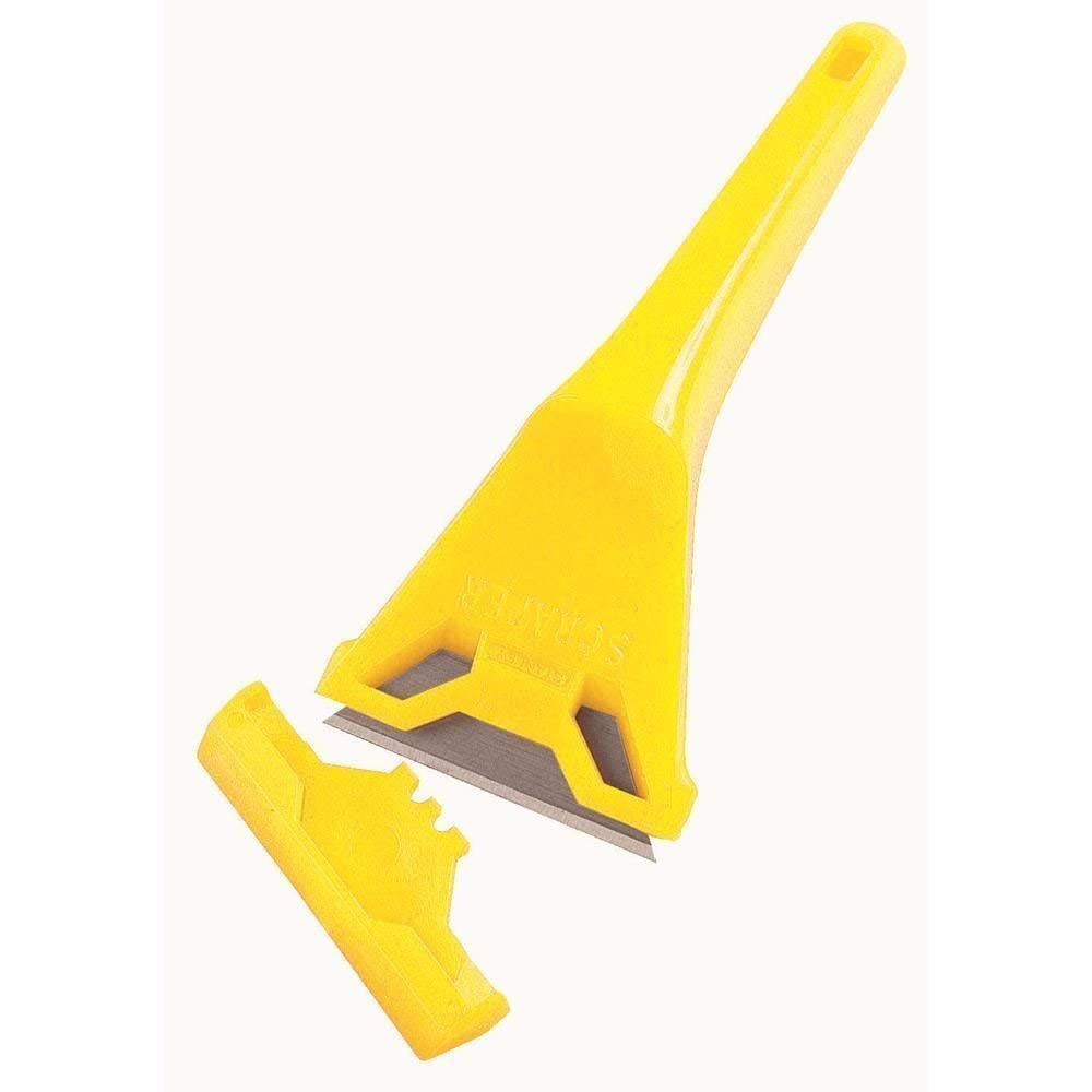 Stanley 0-28-590 593OC Plastic Window Scraper Compatible with Plastic