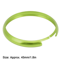 Key Fob Ring Cover, Akozon Aluminum Smart Key Fob Ring Rim Trim Cover Replacement for MINI R55 R56 R57 R58 R59 R60(Green)