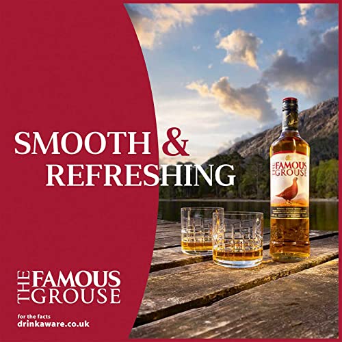 The Famous Grouse Finest   Scotch   Blended Whisky   Dried Fruit & Soft Spices   Scotland's Favourite Whisky for Over 40 Years   40% ABV   70 cl