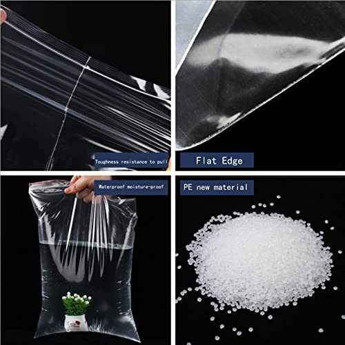 Large Thickening Grip Seal Bags,28*40cm Poly Zip Lock Bags Sealable Zip Bags Resealable Clear Plastic Bags,Sealed Storage Pouches for Kitchen Storage,Jewellery,DIY,Office Stationery Storage Bag 25pcs