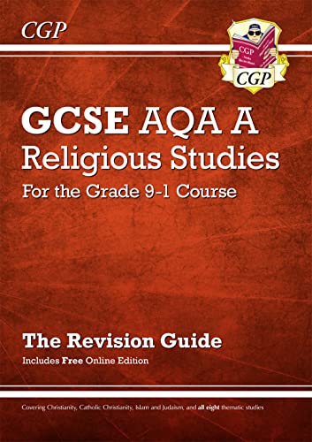 GCSE Religious Studies: AQA A Revision Guide (with Online Edition): for the 2024 and 2025 exams (CGP AQA A GCSE RS)