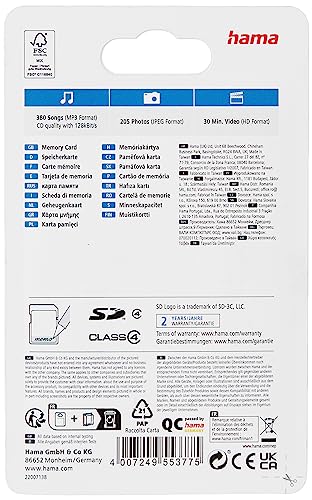Hama SD 2GB Class 4