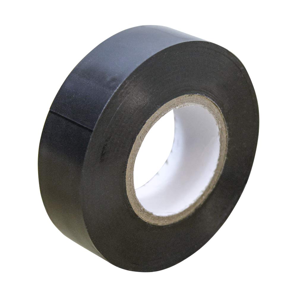 Faithfull FAITAPEPVCBK Black PVC Electrical Tape 19 mm x 20 m