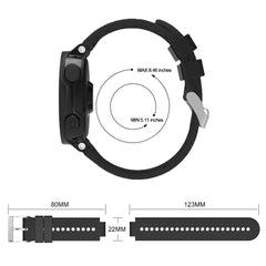 TOPsic Compatible Garmin Forerunner 235 Strap, Soft Silicone Sport Band Special Camouflage Design Replacement Watch Wristband for Garmin Forerunner 235/220 / 230/620 / 630/735 Smart Watch