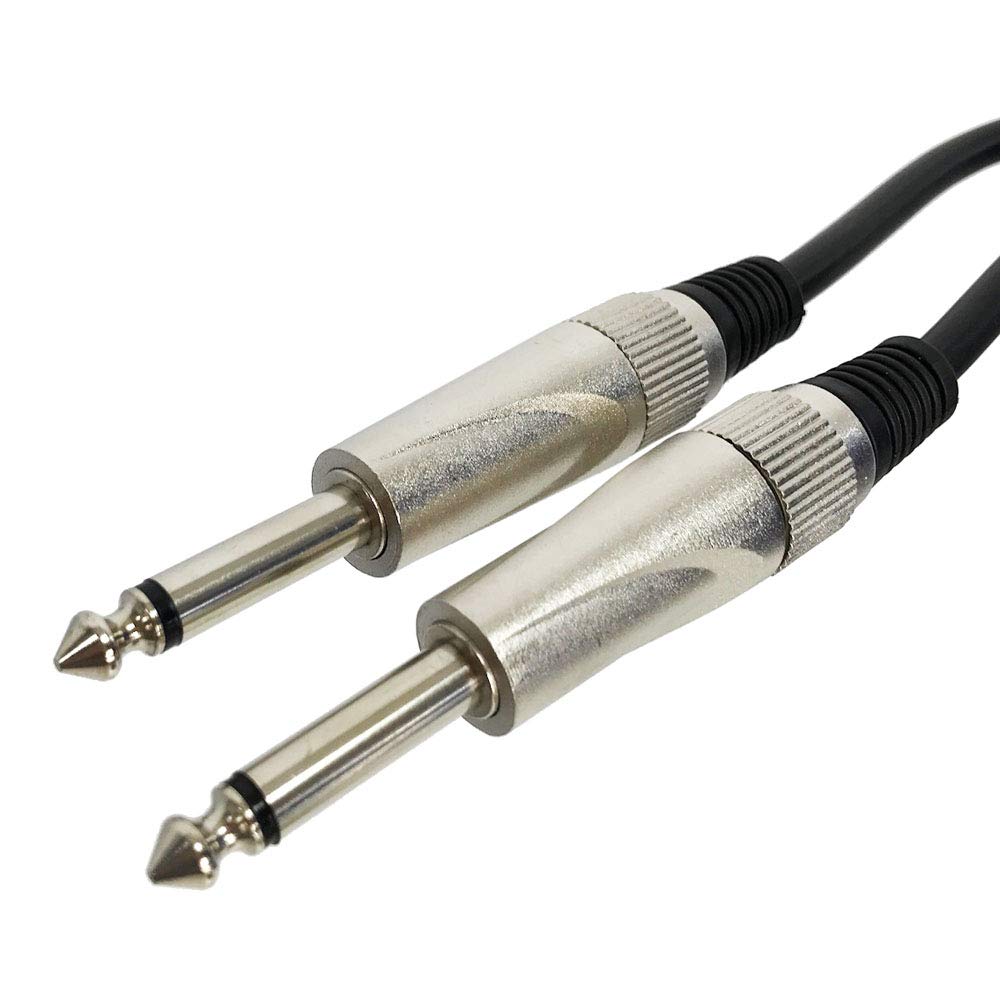 Stagg SGCC3 DL 3m/10 ft Deluxe Standard Coiled Guitar Cable - Black