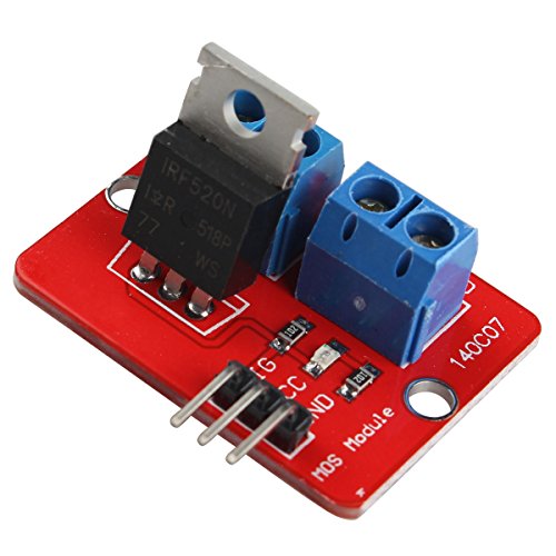 HALJIA IRF520 MOS FET MOSFET Driver Module Compatible with Arduino Raspberry Pi ARM MCU